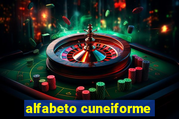 alfabeto cuneiforme